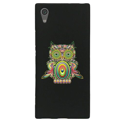 Coque Souple Pour Sony Xperia Xa1 Ultra Avec Impression Motifs Chouette Psychéd