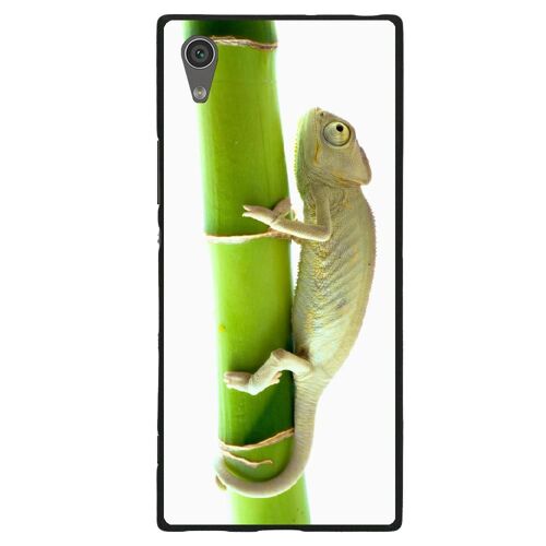 Coque Souple Pour Sony Xperia Xa1 Ultra Avec Impression Motifs Caméleon Sur Un