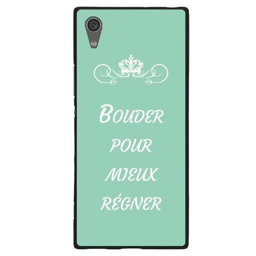 Coque Souple Pour Sony Xperia Xa1 Ultra Avec Impression Motifs Bouder Pour Mieux