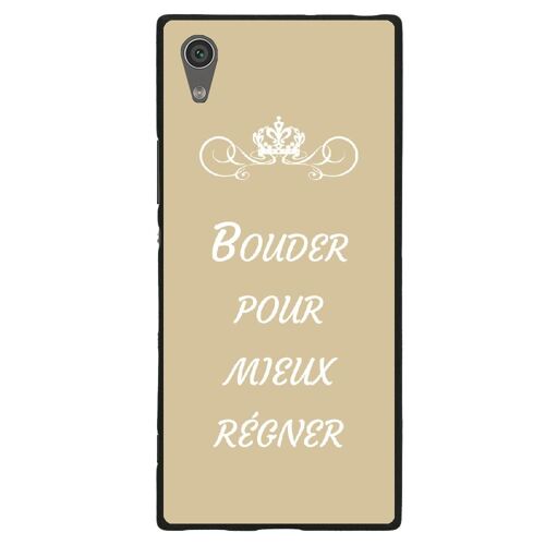 Coque Souple Pour Sony Xperia Xa1 Ultra Avec Impression Motifs Bouder Pour Mieux