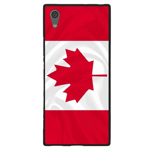Coque Souple Pour Sony Xperia Xa1 Ultra Avec Impression Motifs Drapeau Du Canada