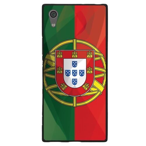 Coque Souple Pour Sony Xperia Xa1 Ultra Avec Impression Motifs Drapeau Du Portug
