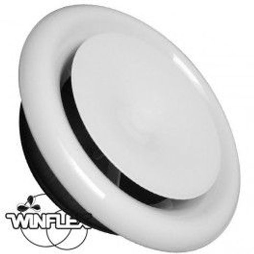 Diffuseur d'air metal 360 degres pour intraction 150mm conduit de ventilation