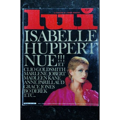 Lui 215 Rare Isabelle Huppert Marlene Jobert Entierement Nues Aslan Collector 81