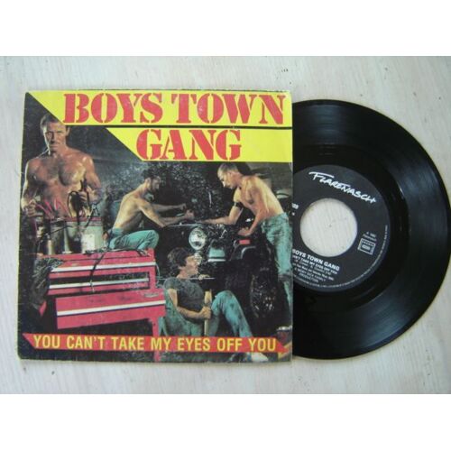 Disque 45 Tours Vinyle //Boys Town Gang" You Can't Take My Eyes Off You/Disco Kicks *1982