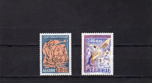 Timbres-Poste D'algérie (Aide Aux Sinistrés, Inondations De 1969)