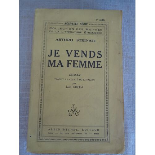 Je Vends Ma Femme