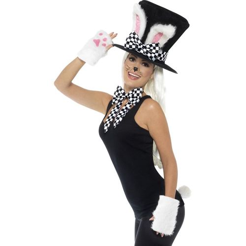 Kit Lapin Chapelier Adulte Taille Unique
