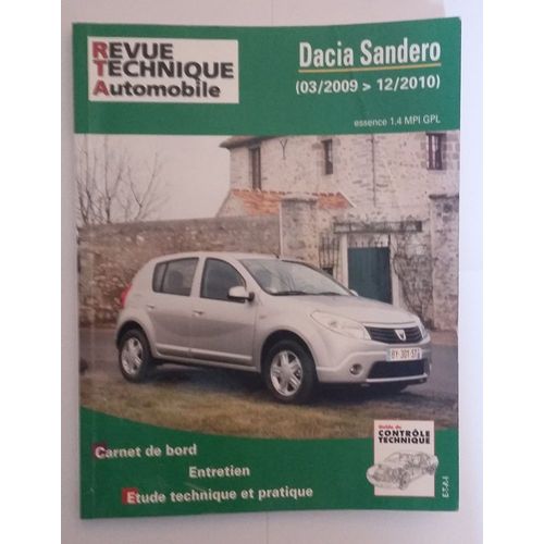 Rta Dacia Sandero 1,4 Mpi Gpl 03/2009 > 12/2010