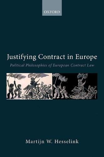 Justifying Contract In Europe