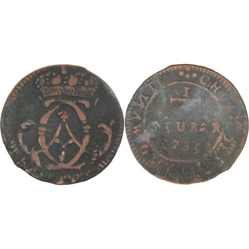 Allemagne - Archevêché De Cologne - 1/4 Stuber - 1759 - Clemens August Von Bayern - 13-230