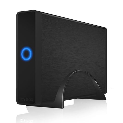 ICY BOX IB-377U3 - Boitier externe - 3.5" - SATA 6Gb/s - USB 3.0 - noir