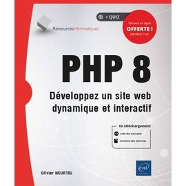 Php 8 - Développez Un Site Web Dynamique Et Interactif