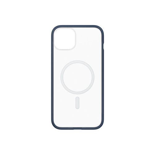Rhinoshield Mod Nx - Coque De Protection Pour Téléphone Portable - Compatibilité Avec Magsafe - Acrylique, Tpe, Aimant Au Néodyme - Bleu Marine - Pour Apple Iphone 14 Plus