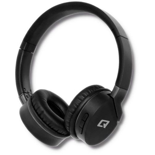 Qoltec 50825 Casques sans fil (NC, 30?h, Sans fil), ?couteurs, Gris, Noir