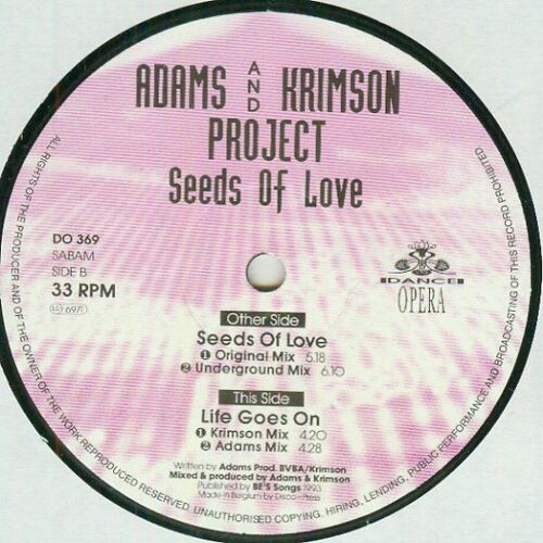 Adams And Krimson Project ¿ Seeds Of Love 