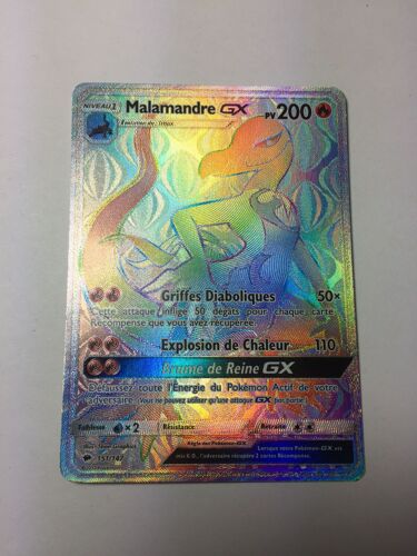 Malamandre Gx 151/147 Pv 200  Soleil Et Lune Ombres Ardentes 