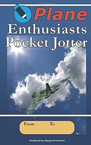 Plane Enthusiasts Pocket Jotter: Planespotters' Log Notebook
