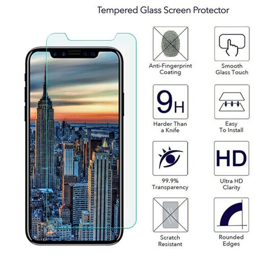 Film En Véritable Verre Trempé Protecteur D'écran Lcd Pour Apple Iphone X / Iphone 10