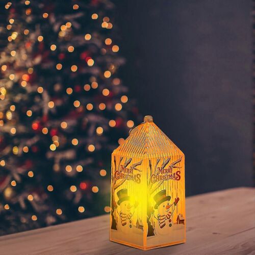 Décor de Noël Atmosphères de Noël Accessoires décoratifs Plastique Nuit brillante
