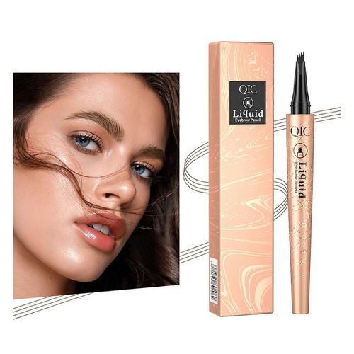 Crayon À Sourcils Liquide Résistant À La Transpiration Pour Femmes Marqueur À Sourcils Liquide Longue Durée Pour La Maison / Les Voyages 