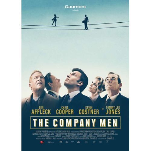 The Compagny Men - 2011 De John Wells, Ben Affleck, Chris Cooper, Tommy Lee Jones, Kevin Costner, Rosemarie Dewitt - 116x158cm - Affiche Cinéma Originale - Envoi Plié