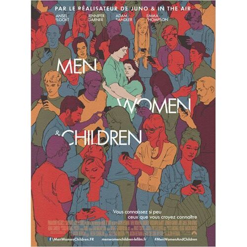 Men, Women & Children - 2014 - De Jason Reitman Avec Ansel Elgort, Adam Sandler, Jennifer Garner - 116x158cm - Affiche Cinéma Originale - Envoi Plié