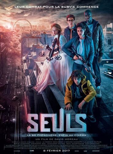 Seuls - 2017 - Sofia Lesaffre, Stéphane Bak - 40x56cm - Affiche Cinéma Originale - Envoi Plié