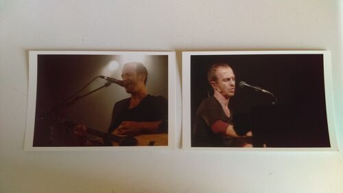 Lot De 2 Photos Type Cartes Postales Calogero 15 X 10 Cm