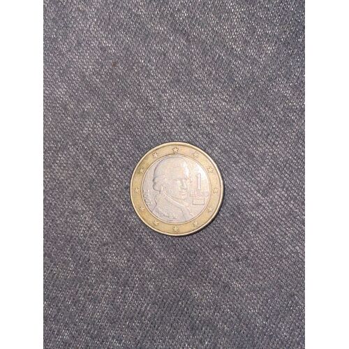 Pièces 1euro Mozart De 2002 Rare 