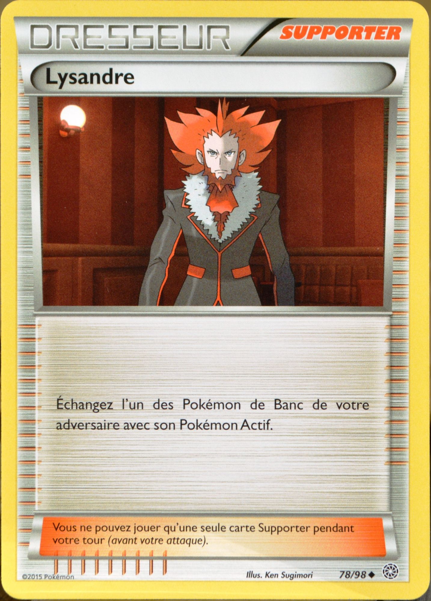 Carte Pokemon Lysandre pas cher - Meilleures offres neuf et occasion, image size:1434x2000