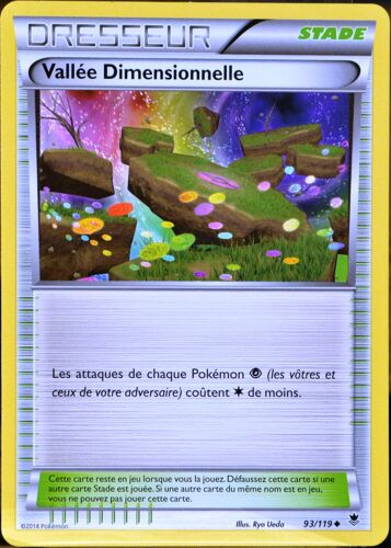 Carte Pokémon 93/119 Vallée Dimensionnelle Série Deck Combat Légendaire Neuf Fr