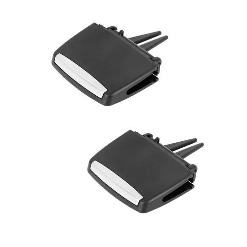2pcs Pour X5 / X6 Clip De Languette De Sortie D'air, Clips De Grille D'air Frais De La Rangée Arrière Pour X5 E70 2006-2012, X6 E