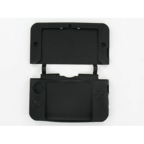 Housse Étui Protection Silicone Pour Nintendo 3ds - Anti Choc / Rayures - Noir