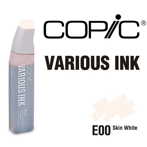 Encre Various Ink Pour Marqueur Copic E00 Skin White