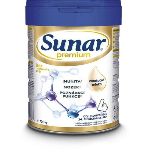 Lait Pour Enfant Sunar Premium 4, 6×700 G