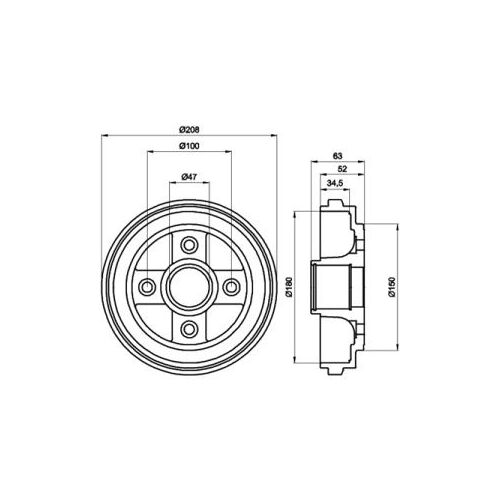 Tambour De Frein Textar