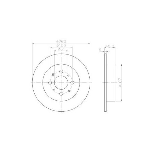 Pro, Disque De Frein Textar