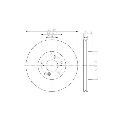 Disque De Frein Textar