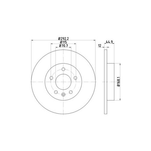 Pro, Disque De Frein Textar