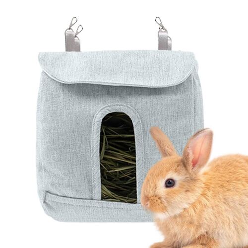 Sac D'alimentation Pour Lapin, Mangeoires Réglables Pour Cochon D'inde S/M/L, Pour Petits Animaux, Stockage Avec Crochets Réglables