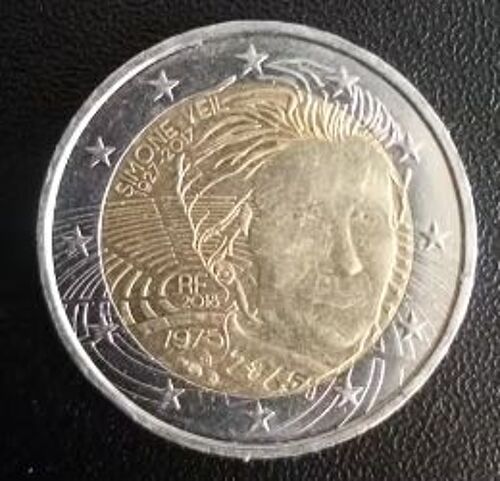 Bonjour Pièces De 2 Euros Simone Veil-1927-2017 Rf-2018-1975-78651