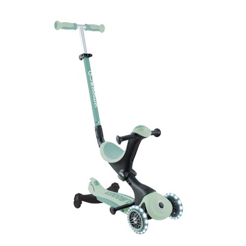Globber - Trottinette Évolutive Go-Up Deluxe Lights 360 - Vert Pistache
