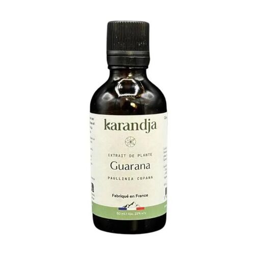 Extrait De Plante Guarana Bio Karandja - 50 Ml Vitamines Et Complements 