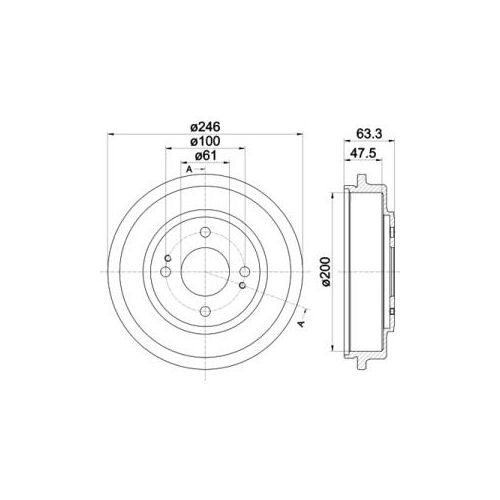 Tambour De Frein Textar