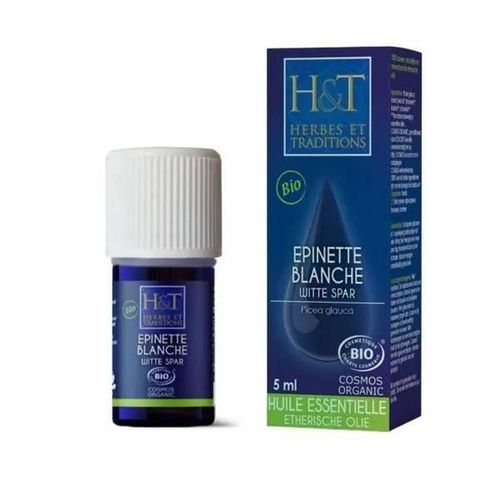 Diffuseur D'huile Essentielle Huile Essentielle Epinette Blanche Bio Herbes Et Traditions - 5 Ml 