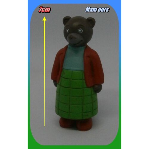 Figurine Petit Ours Brun - Mam Petit Ours - 2003