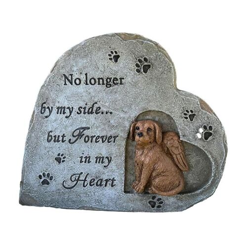 Marqueur De Tombe En Résine Pour Chien, Pierre Commémorative De Jardin, Statue Commémorative Pour Animal De Compagnie, Perte De Chien, Cadeau De Sympathie Pour Animal De Compagnie