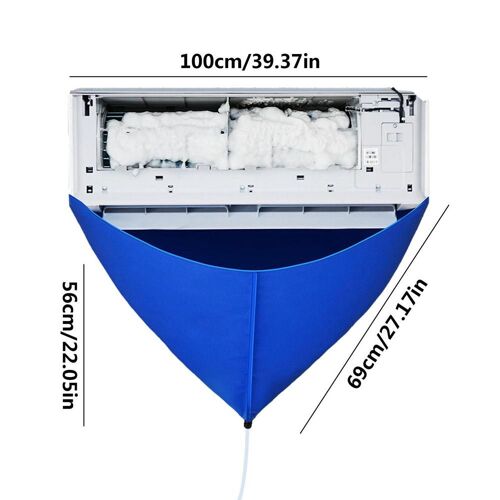 Juste de livre pour climatiseur portable, sac fendu, anti-poussière, filtre, outil, maison