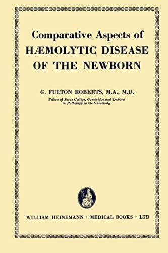 Comparative Aspects Of Haemolytic Disease Of The Newborn
